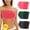 Hot Pink, variant on HWRETIE Adjustable Strapless Bandeau - Women's Stretch Strapless Bra,Summer Bandeau Bra,Plus Size Strapless Bra,Comfort Wireless Bra