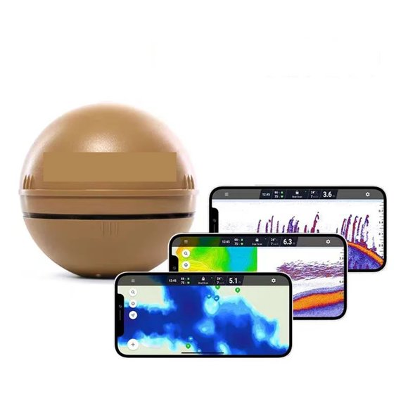 Portable Sonar Fish Finder Gps Smart Fish Finder Bait Boat Fishing Finder ,Easy to Use