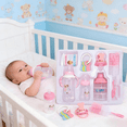 thumbnail image 4 of BUTOMKY Newborn Baby Bottle Gift Set, Anti-Colic Wide Neck Feeding Bottles with Baby Bottle,Bottle Brush & Baby Care Accessories for Baby Shower, 4 of 6