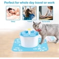 thumbnail image 3 of Fuente de agua para gatos MFZFUKR silenciosa de flor para gatos perros y Pequeños animales, 3 of 7