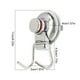 thumbnail image 5 of Colgador de almacenamiento 304 Ventosa de acero inoxidable Gancho para toalla colgante Cocina Impermeable Bata sin perforaciones Armario con soporte fuerte Sweethay HA009640-00B, 5 of 6