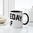 thumbnail image 6 of CafePress - Game Day AF - 11 oz Ceramic Mug - Novelty Coffee Tea Cup, 6 of 6