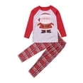 thumbnail image 5 of Sinhoon Christmas Family Matching Pyjamas Pajamas Set Xmas Santa Sleepwear Nightwear, 5 of 7
