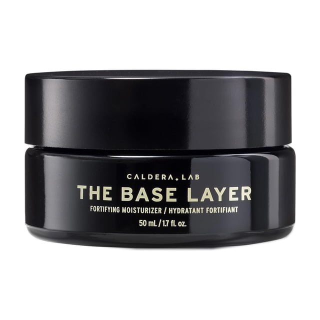 Crema facial hidratante Caldera + Lab The Base Layer para hombre
