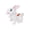 #002-White, variant on YiJuHui Electronic Jumping Bunny Toy with Music, Lights, and Motion - Interactive Bouncing Animated Plush Animal for Playtime Fun