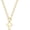 Chunky Cross Necklace-Gold, variant on Cross Necklace for Women - 18K Gold Plated Cross Pendant Necklace Dainty Simple Gold Cross Necklace Tiny Gold Cross Necklaces for Women Trendy Gold Jewelry for Women Gift
