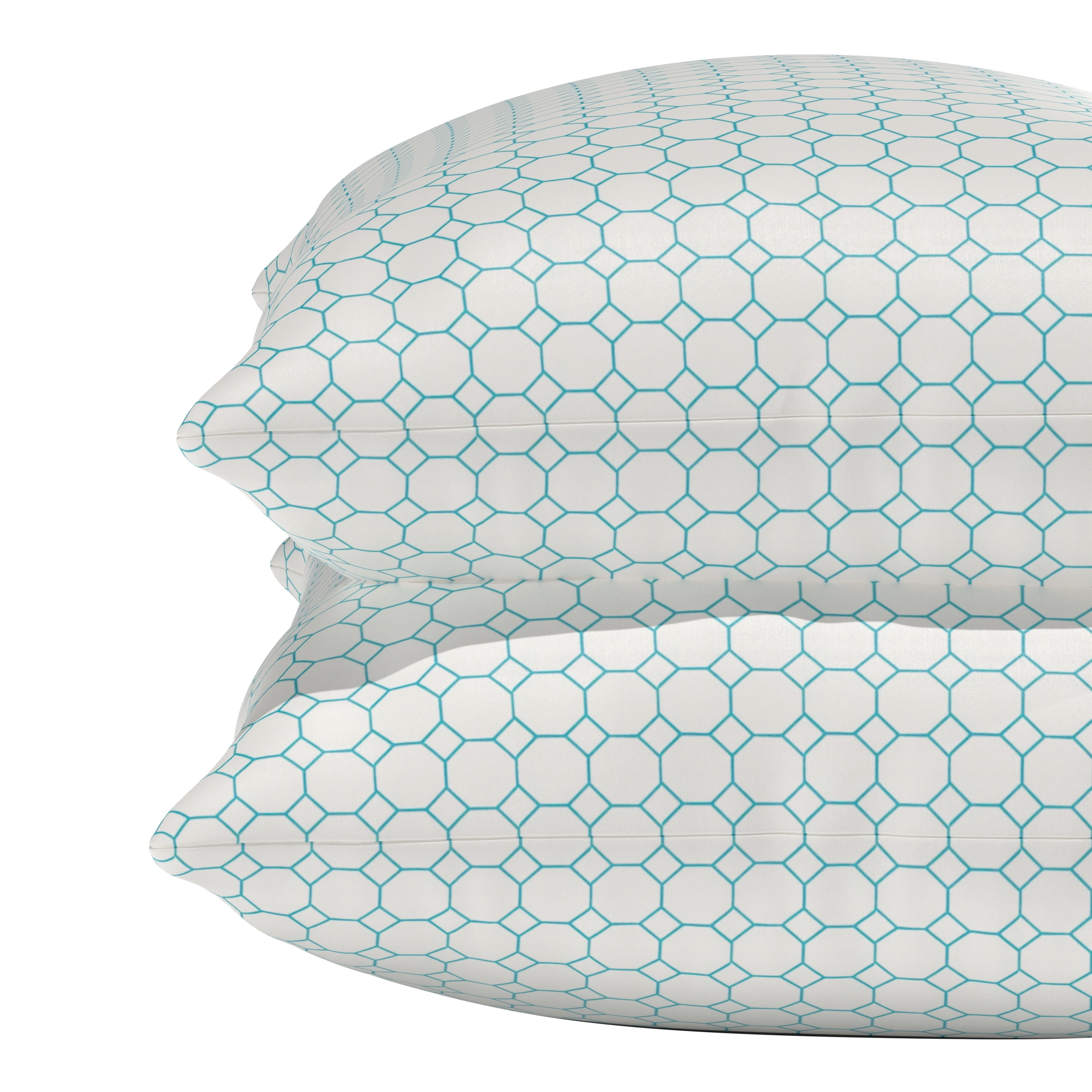 Mainstays Cooling Bed Pillow, S/Q, White- Firm Support, Cool and Comfy Reversible Sides