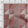 thumbnail image 2 of oneOone Polyester Spandex Brown Fabric Mix Block Pattern Sewing Material Print Fabric By The Yard 56 Inch Wide, 2 of 4