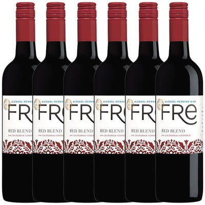 Fre Alcohol-Removed Wine Red Blend 25.36 fl oz (Pack of 6)