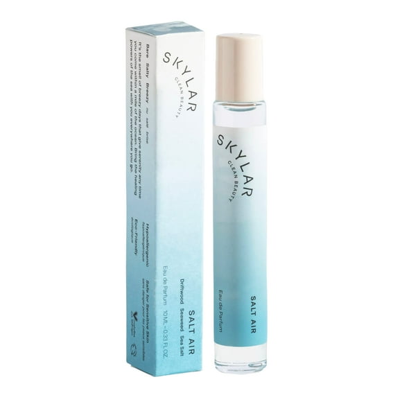 Skylar Salt Air Eau de Parfum - Hypoallergenic & Clean Perfume for Women & Men, Vegan & Safe for Sensitive Skin - Fresh Perfume with Notes of Driftwood, Sea Salt & Seawe
