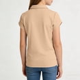 thumbnail image 3 of Boy's Golf Shirt Short Sleeve Casual Moisture Wicking Athletic School Uniform Summer Lightweight Loose Fashion Lapel T Shirts 5-15 Years, 3 of 6