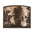 thumbnail image 2 of Meyda Tiffany 185804 Quail Hunter - Bronze, 2 of 3
