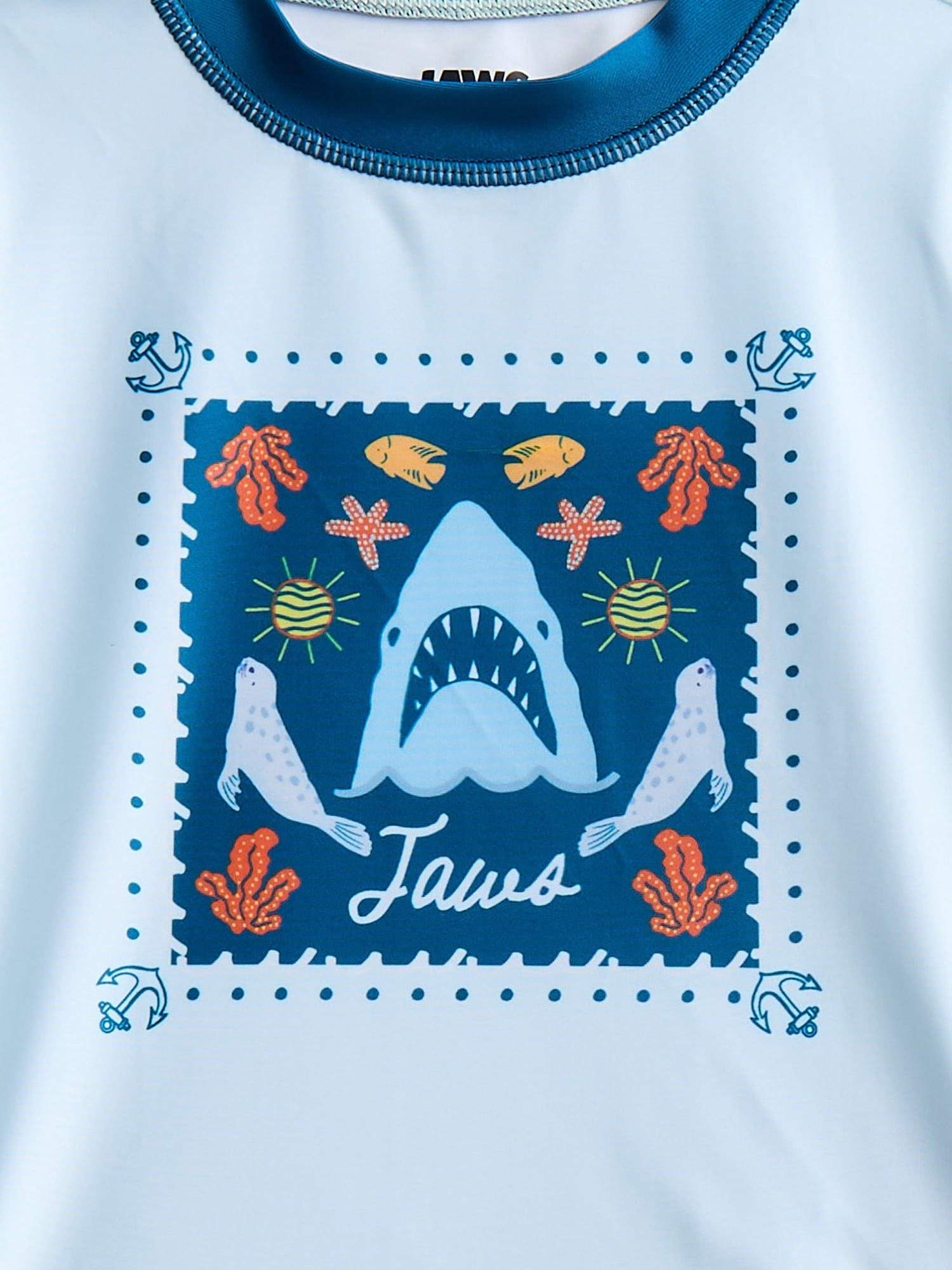 Character Toddler Boys Jaws 2pc Swim Set, Size 12M-5T