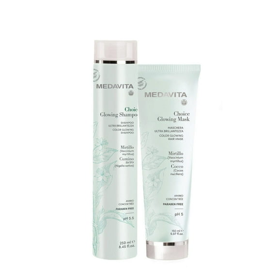 Medavita Choice Glowing Shampooing   Masque