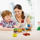 thumbnail image 5 of Juguetes educativos para niños pequeños en edad preescolar de madera en forma de bloques de clasificación de colores para niños y niñas TUNC  Sencillez, 5 of 5