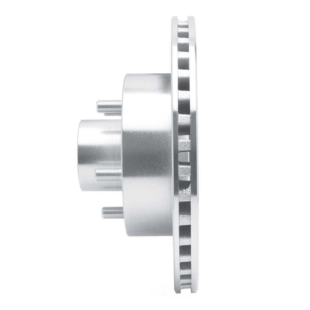 Dynamic Friction Company 631-40064L DFC Brake Rotor - Drilled And Slotted - Silver