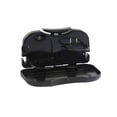 thumbnail image 2 of Car Tray, Zzbeans Foldable Back Seat Organizer, Portable Auto Drink Food Cup Holder Storage Table for Travel, Black, 2 of 4