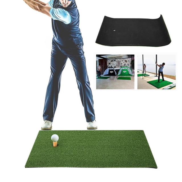 Dioche Turf Hitting Mat, Residential Practice Mat With Rubber Tee Holder, Ideal For Indoor & Outdoor