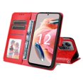 thumbnail image 3 of Funda tipo cartera GANGXUN para Xiaomi Redmi Note 12 4G , diseño girasol, cuero PU, soporte, cierre magnético, tarjetero, 3 of 5