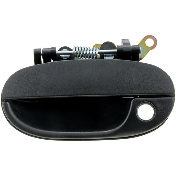 Dorman 77496 Front Driver Side Exterior Door Handle for Specific Hyundai Models, Textured Black