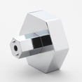 thumbnail image 2 of GlideRite 1-1/2 in. Solid Hexagon Cabinet Knobs, Polished Chrome, Pack of 5, 2 of 3