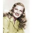 thumbnail image 2 of Hollywood Photo Archive 15x18 Black Ornate Wood Framed with Double Matting Museum Art Print Titled - Veronica Lake, 2 of 4