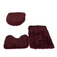 thumbnail image 1 of Bathroom Rug Set Super Soft U-shaped Foot Pad Non-slip Absorbent Floor Mat for Home Bathroom Decoration Soft Toilet Mat, 1 of 8