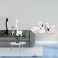 thumbnail image 2 of Figuras de jirafa y cisne de cerámica modernas, estatua creativa, centro de mesa para escritorio, oficina, estantería, dormitorio, sala de estar,, 2 of 8