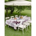thumbnail image 4 of Outdoor Tablecloths with Umbrella Hole & Zipper, Shell Coral Coastal Tablecloth Rectangle 60x84 Inch, Nautical Summer Beach Ocean Sea Waterproof Table Cloth, Patio/Pool/Picnic Table Covers, 4 of 8