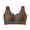 (Style 161)Coffee, variant on EaskTriop Wireless Bras for Women Seamless No Underwire Push Up Bralette Full Coverage Scalloped Comfortable Everyday T-Shirt Bra