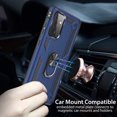 thumbnail image 2 of CoverON For Samsung Galaxy A52 Ring Case, Kickstand Rugged Phone Cover Magnetic Car Mount Compatible - Navy Blue, 2 of 8