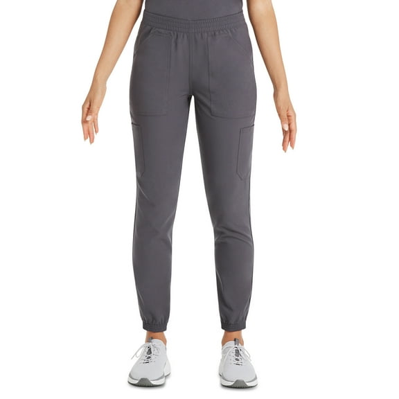 Scrubstar Women's Core Essentials Stretch Pull-On Jogger Cargo Scrub Pants, Sizes XS-3XL
