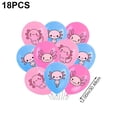 thumbnail image 2 of Yvsxxv 18 Pcs Axolotl Party Balloons Axolotl Birthday Decorations Latex Party Balloons Multicolour Inflatable Balloon Pink And Blue Balloon For Birthday, Baby Shower, 2 of 7