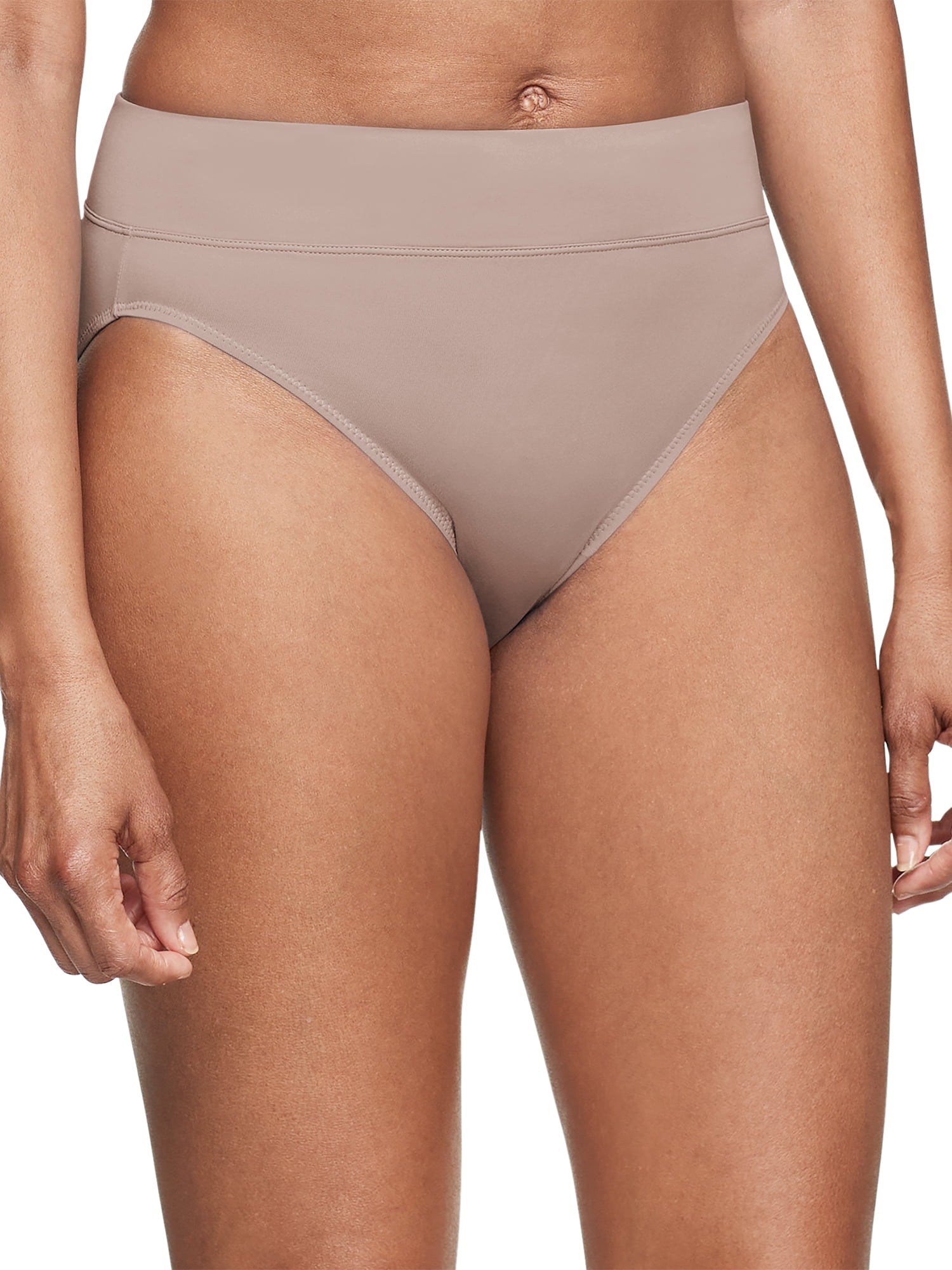 Warners® Blissful Benefits Women's Dig-Free Comfort Waistband Microfiber 3-Pack Hi-Cut