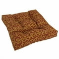 thumbnail image 2 of 19-inch Squared Spun Polyester Tufted Dining Chair Cushion, 2 of 3