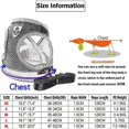 thumbnail image 2 of Dog Harness, Dog Harness, Universal Chest Strap and Lead, Soft Vest Harness for Puppies and Cats, Reflective, Adjustable, Breathable, Safe (XL, Blue), 2 of 5