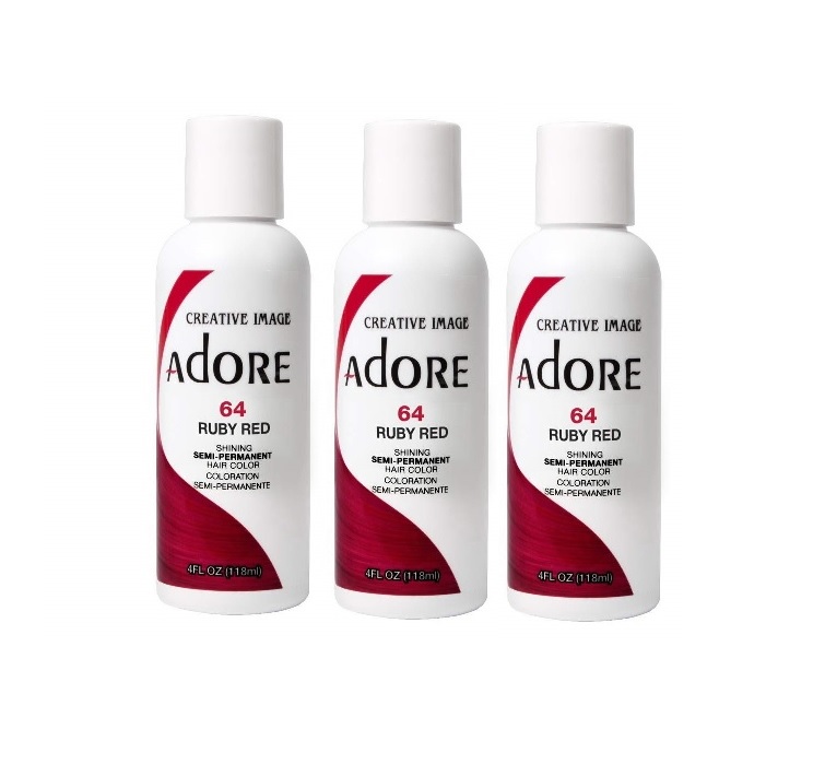[3 PACK] Creative Images Systems Adore SemiPermanent Hair Color [64