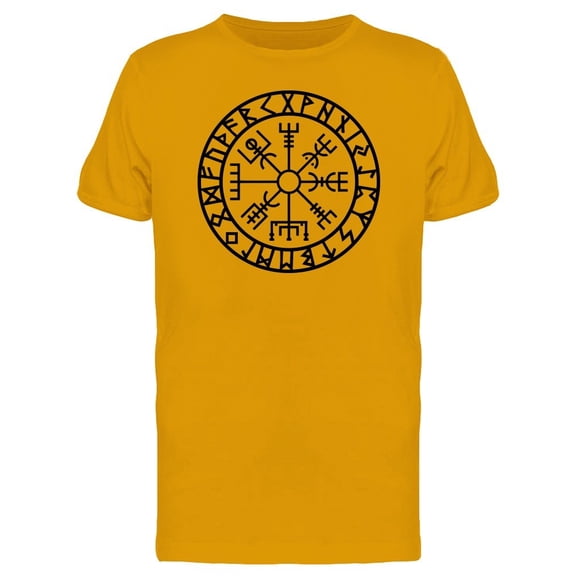 Icelandic Vegvisir Compass Tee Men's -Image by Shutterstock