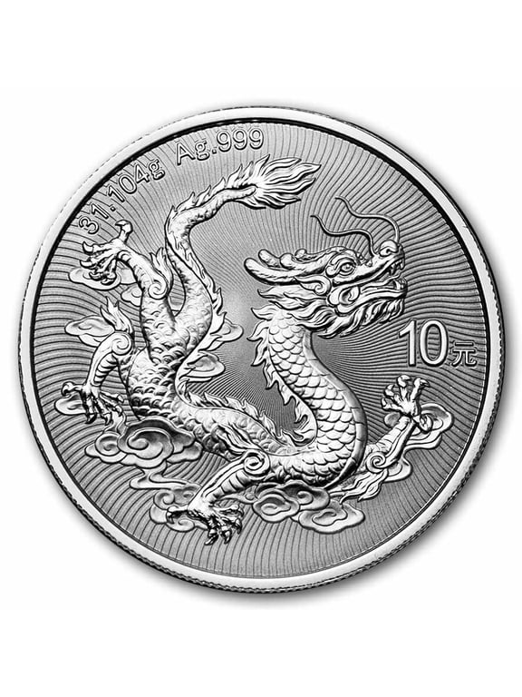 2026 China 1 oz Silver Dragon BU