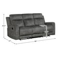 thumbnail image 7 of Pemberly Row Microfiber Double Reclining Sofa in Brownish gray, 7 of 7