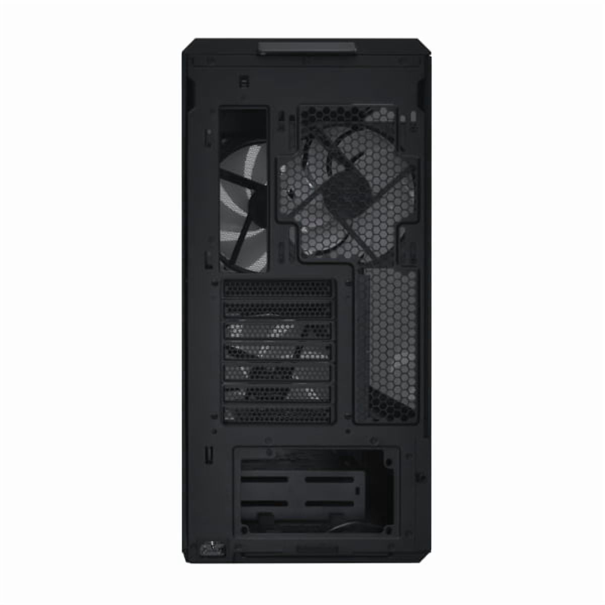 Lian Li LANCOOL 217 INF Black Infinity Mirror Computer Case, Mid-Tower ATX PC Case w/ 3 Pre-Installed Fans, 2x170mm ARGB Fans, 1x140mm, Front Mirror Glass Panel, Optimized Airflow - Black