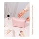 thumbnail image 3 of Bolsa de cosméticos de PU bolsa de almacenamiento de maquillaje multiusos resistente al agua para suministros de viaje, 3 of 8