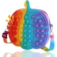 thumbnail image 3 of Bolso de hombro Fidget Toy para niña, silicona, calabaza, 3 of 3