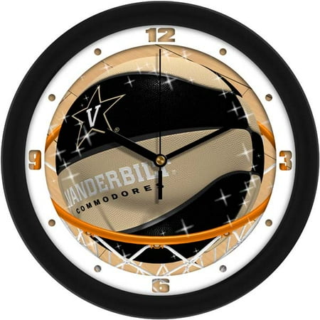 Commodore Clock - Vanderbilt Slam Dunk Wall Clock