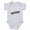 Heather Grey, variant on CafePress - Skateboard Like My Daddy - Cute Infant Bodysuit Baby Romper