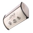 thumbnail image 3 of Contenedor de pan de material acero inoxidable, caja de almacenamiento de tapa enrollable - Decoración de cocina de almacenamiento de cocina - 31 *21. BLESIY Bandeja de pan de la cocina, 3 of 8