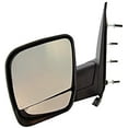 thumbnail image 2 of Fits 03-09 FD E150 E250 E250 Van Left Driver Manual Mirror Assembly w/Dual Glass, 2 of 5