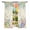 EasterXM2762, variant on Floral Bunny Easter Sheer Curtains 72 Inch Long Rod Pocket Semi Transparent Light Filtering Window Drapes for Kitchen Bedroom Living Room,2 Panels, Rustic Spring Flowers Eggs Light Blue