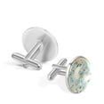 thumbnail image 3 of Alpaca Stylish Stainless Steel Men's Cufflinks for Shirts and Suits - for Formal Occasions, 3 of 6