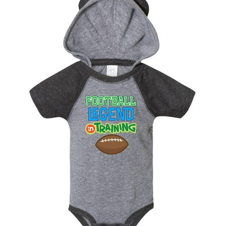 

Inktastic Football Legend In Training Gift Baby Boy Bodysuit